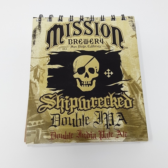 ♻️ Mission Brewery Shipwrecked Double IPA Notebook - Picture 4 of 4